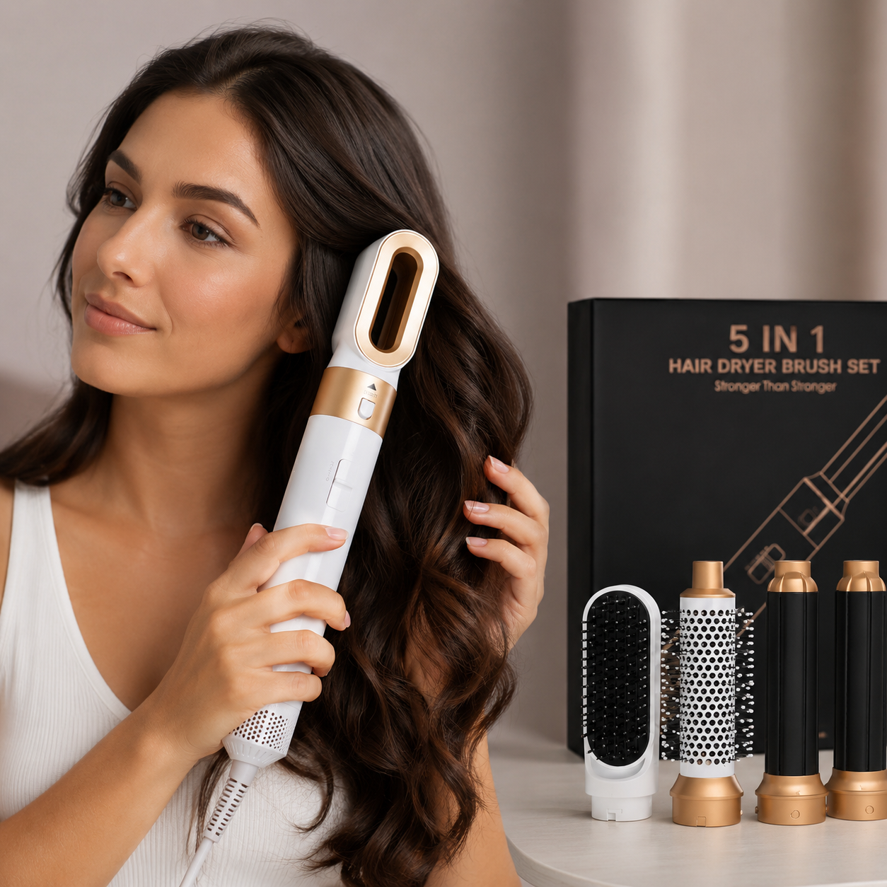 InstaHair Pro 5 in 1 + App StyleBrush AI Pro in OMAGGIO 🎁